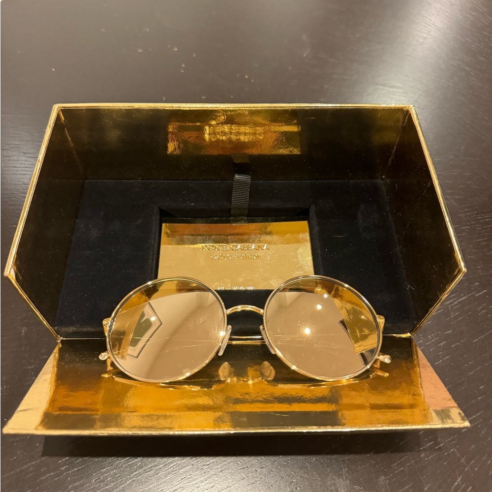Dolce & Gabbana Sunglasses gold plated